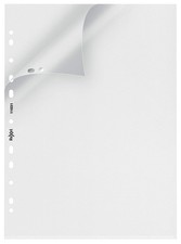 Image of Rexel Nyrex Premium A4 Punched Pockets, Top & Left Opening, Embossed, Pack of 25