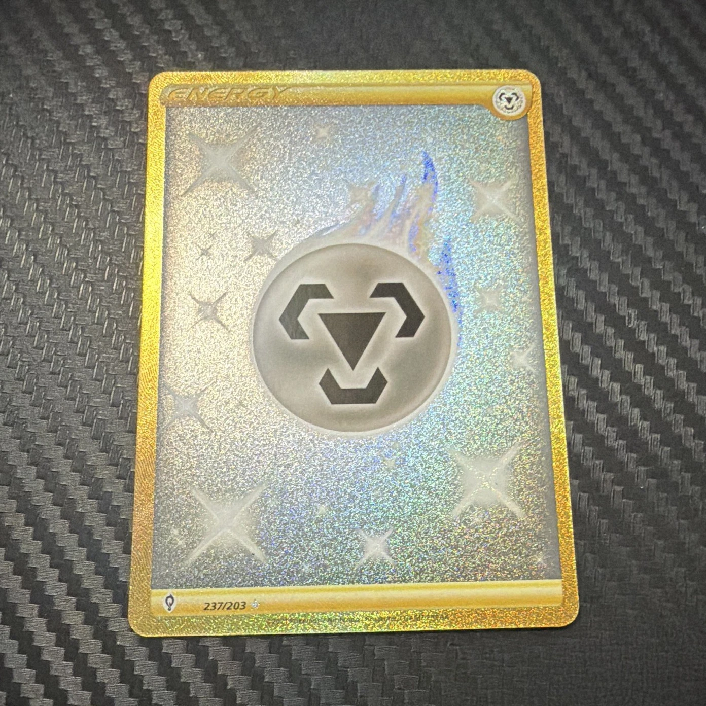 Pokémon TCG Metal Energy 237/203 SWSH07 Evolving Skies Secret Rare Foil