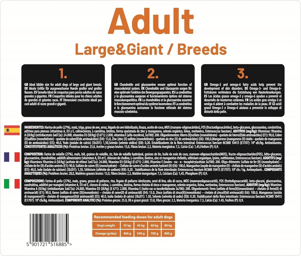 The Hunger of the Wolf Dry Dog Food - For Large or Giant Breeds, Formula Good - Image 4 of 4