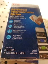 Cvs Fore  head Thermometer Strips