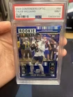 2024 Panini Contenders Optic Rookie Ticket Caleb Williams Blue Prizm /99 Psa 9