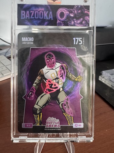 2026 Bo Jackson Battle Arena Battle foil Hex Macho (Manny Machado) BF-17