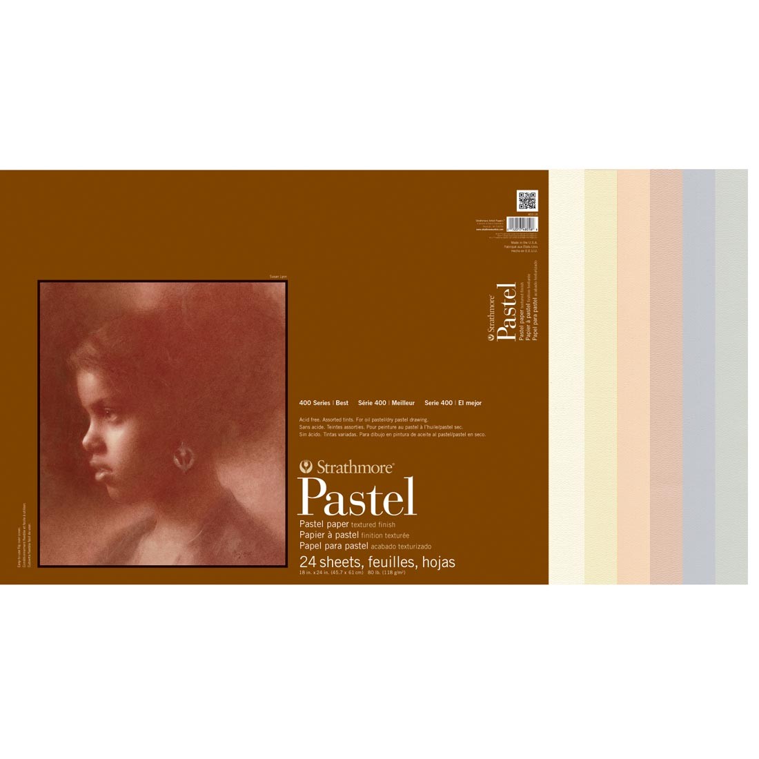 Strathmore 400 Series Pastel Pad 18x24"