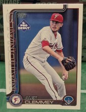 2025 Topps Pro Debut Alex Clemmey #PD-14 - Fredericksburg Nationals