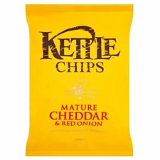 Kettle Chips - Mature Cheddar & Red Onion (150g)