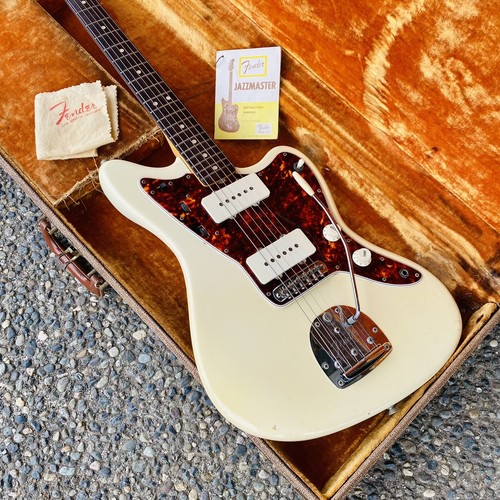 1958 Fender Jazzmaster - “Fender : The Doré Âge ” 1965 Olympique Blanc Finition - Afbeelding 3 van 12