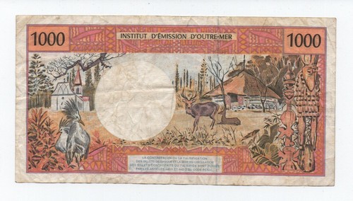 FRENCH PACIFIC TERRITORIES PAPEETE 1000 FRANCS 1992-2013 PICK  LOOK SCANS - Picture 2 of 2