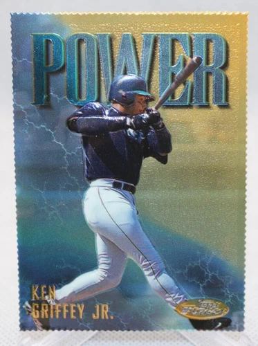 1997 TOPPS FINEST KEN GRIFFEY JR #342 EMBOSSED GOLD DIE CUT HOF SEATTLE MARINERS