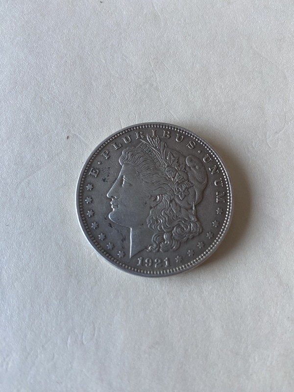 1921 silver dollar With Errors