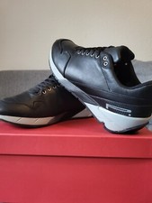Pirelli Sport Pilot Schuhe DERRY-14 in Schwarz - Echtleder, Herren