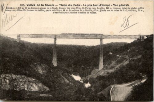 Vallee de la Sioule, Viaduc des Fades - Le plus haut dÈurope - Vue gener -364180 - Bild 1 von 2