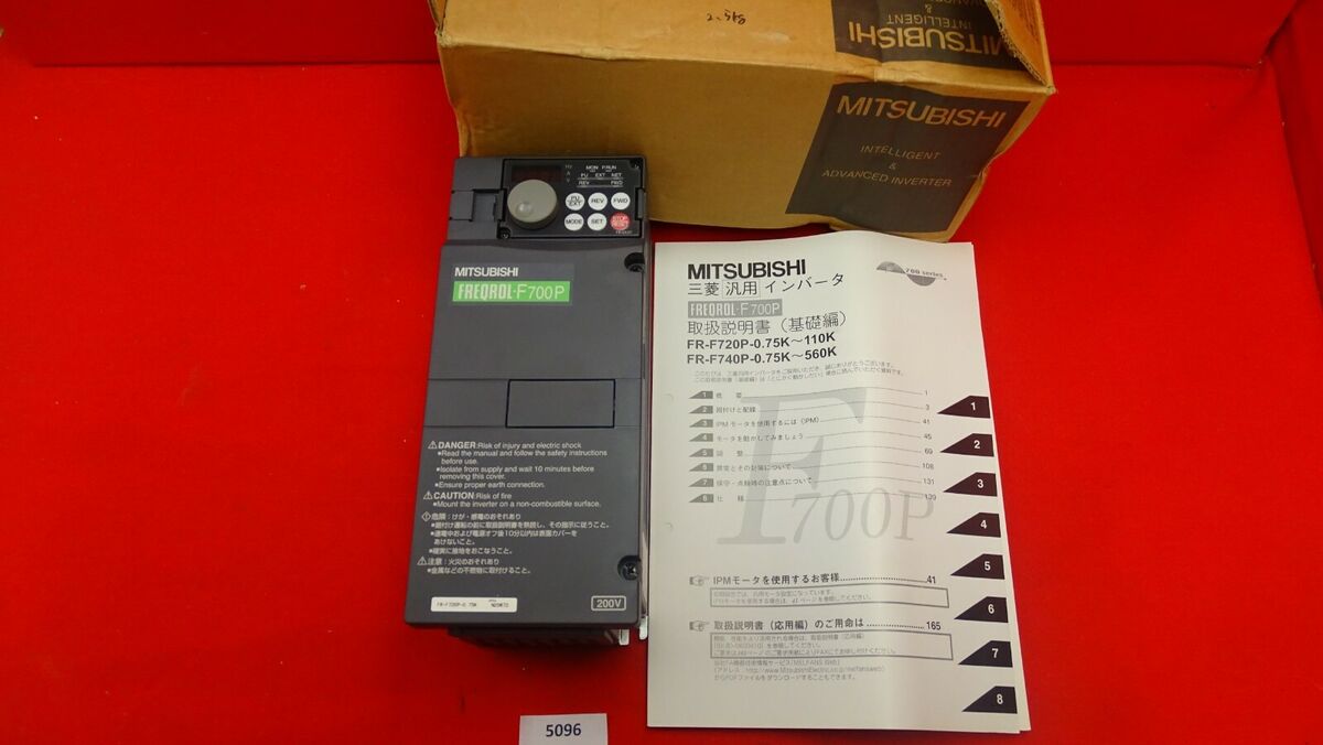 Mitsubishi FR-F720P-0.75K Frequenzumrichter FREQROL F700P | eBay Mitsubishi FR-F720P-0.75K Frequenzumrichter FREQROL F700P | eBay