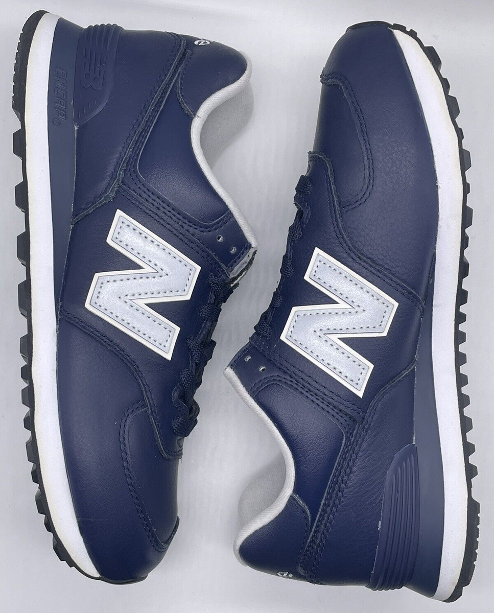 Stone  New Balance 574 Navy ネイビー New Balance 574 Core Midnight Navy/ Grey/White – Magic Sneaker
