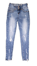 SONG Curvy High Rise Skinny Ankle Grazer Women's Jeans Size 1/25