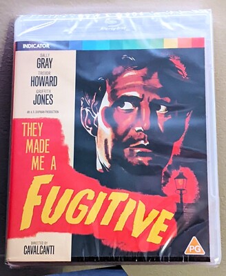 They Made Me A Fugitive Indicator REGION FREE Blu Ray 1947 Film Noir NEW OOP!