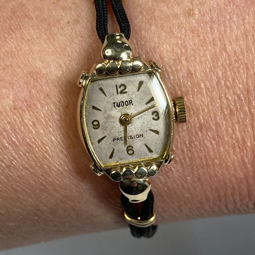 Vintage Ladies Tudor Watch. Manual Wind, Working Condition, c1940s Read Listing