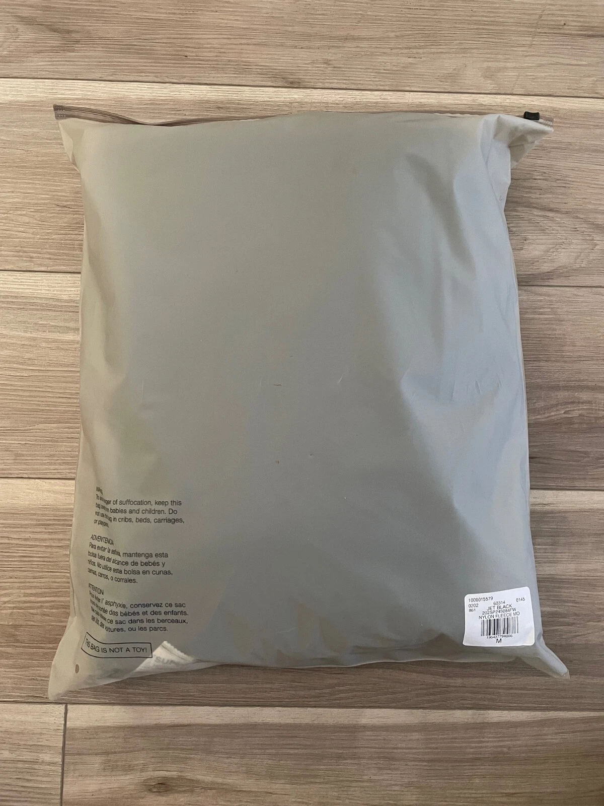 Abito maglione finto Fear Of God Essentials donna taglia M nylon pile nuovo in