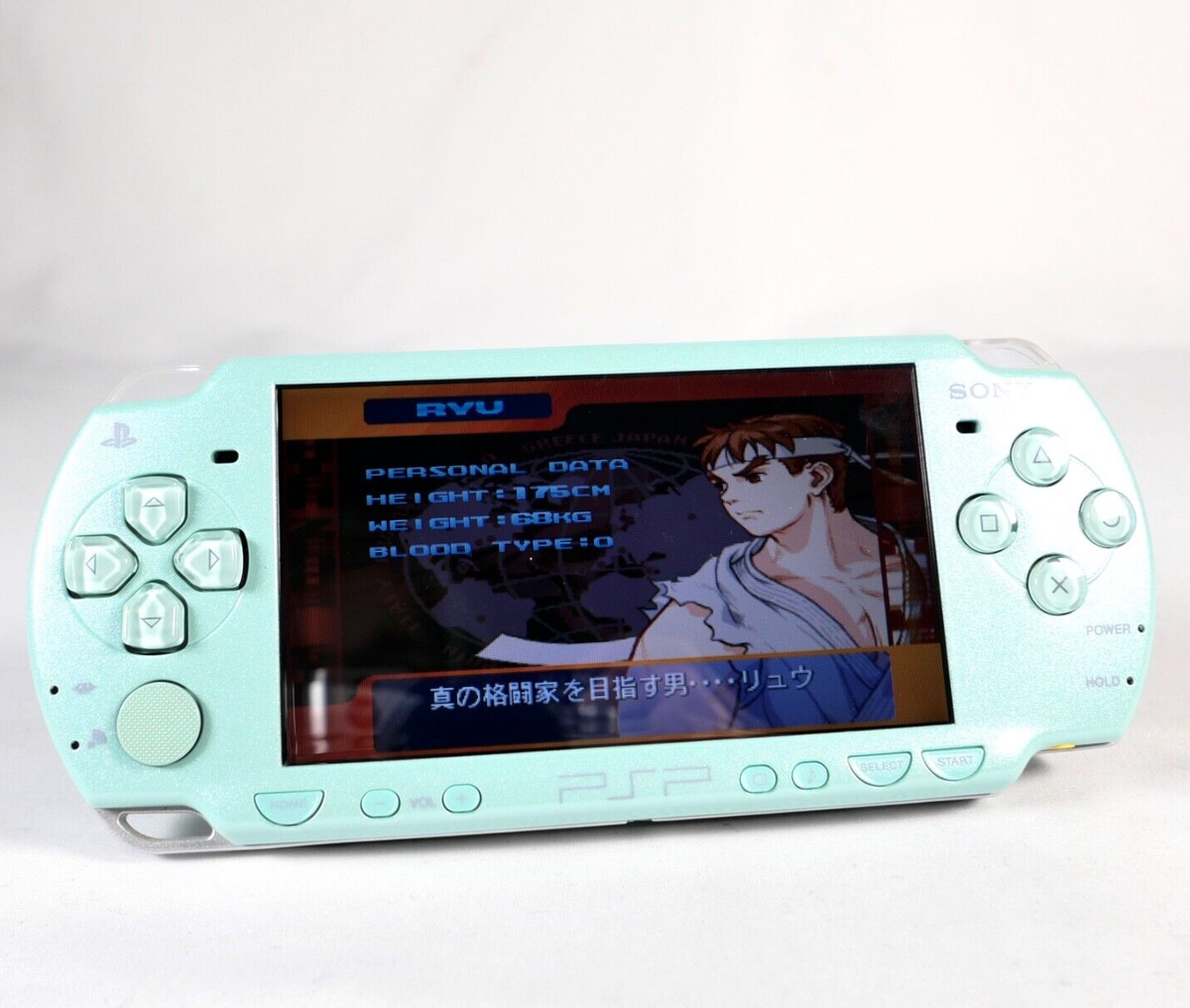 Nintendo Switch SONY PlayStationPortable PSP-2000 MG Console Sony PSP-2000 MG Blume Series Mint Green Memory