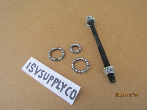 NEW BICYCLE COASTER AXLE W/ BEARINGS FOR BMX, CRUISER, LOWRIDER, CHOPPER, ETC. - 第 3/3 張圖片