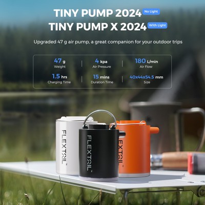 FLEXTAIL Electric Compact Portable Air Pump Device for Outdoor,Camping,Hiking
