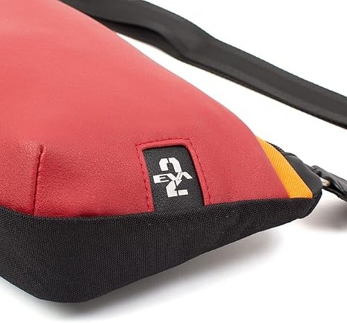 EVANGELION x MOUSTACHE Body Bag Crossbody Red Unit 2 Model Limited JEZ-4486 - Picture 4 of 7