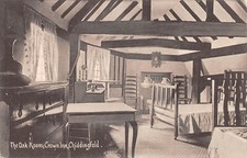 CHIDDINGFOLD, CROWN INN, THE OAK ROOM ~ A VINTAGE 1908 POSTCARD #242746