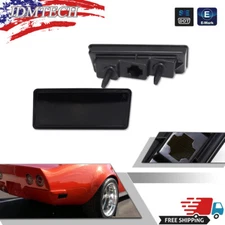 For 1974-1982 Corvette Rear Side Marker Light Lamps Lens Smoke C3 NEW Left+Right