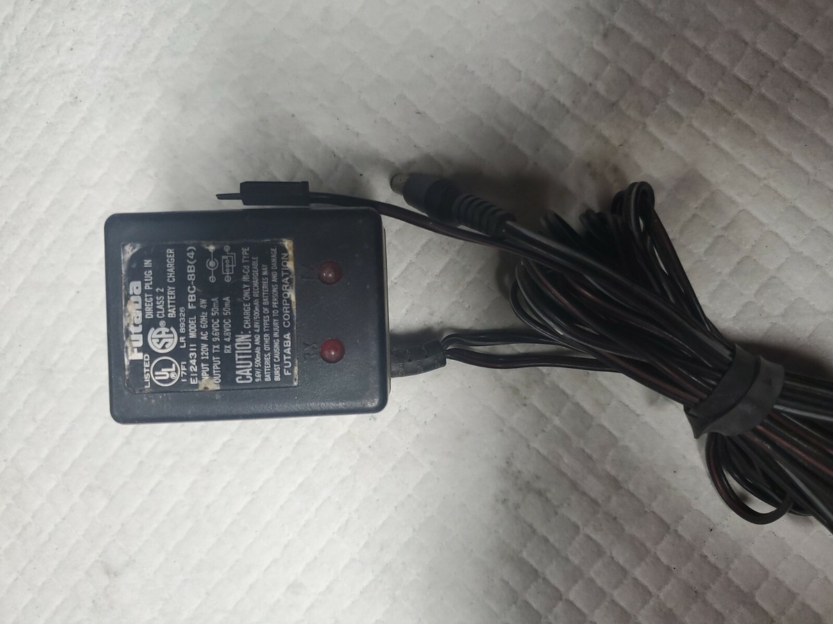RC Accessory Futaba FBC-8B 4 Direct Plug In Battery Charger | eBay