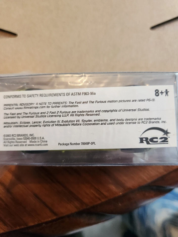FAST and FURIOUS 3 PAIRS. Rare. UNOPENED plastic boxes with plastic wrap. NEW! - Image 4 of 4