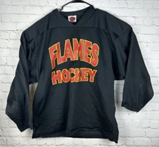 K1 Sportswear Hockey NHL Jersey Men's Size Large Calgary Flames Black #41
