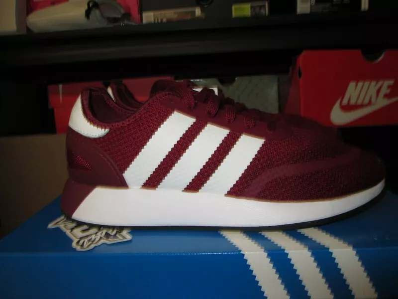 SALE ADIDAS ORIGINALS BURGUNDY WHITE NEW B37958 RUNNER CASUAL | eBay