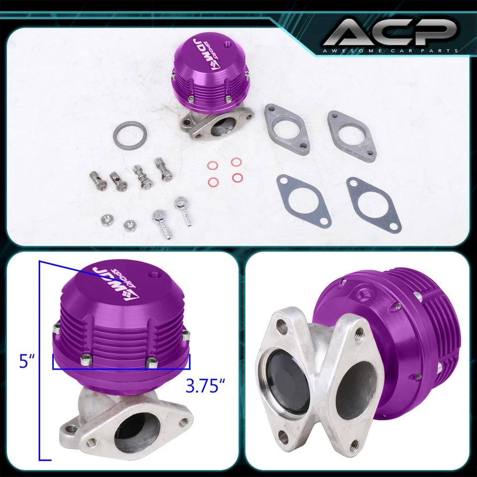 Muelle de derivación de turbina turbo de compuerta de descarga externa de 35 mm/38 mm púrpura ajustable Foto 2 de 4