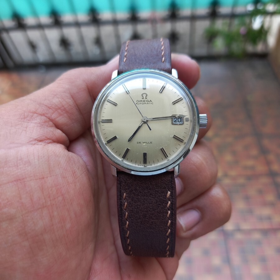 OMEGA DE VILLE SWISS MADE ヴィンテージ 不動 Omega De Ville Automatic 29×25mm Vintage Men's Watch Used