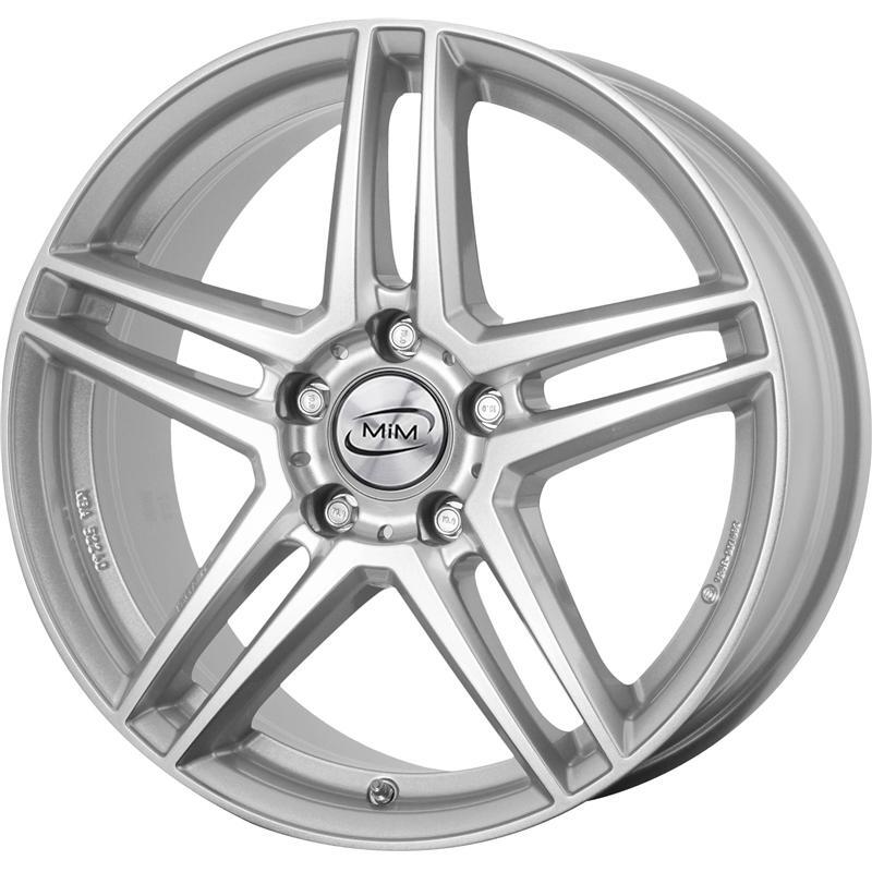 Cerchi in lega per SEAT Altea 16" - MIM TRAFFORD KRISTAL SILVER