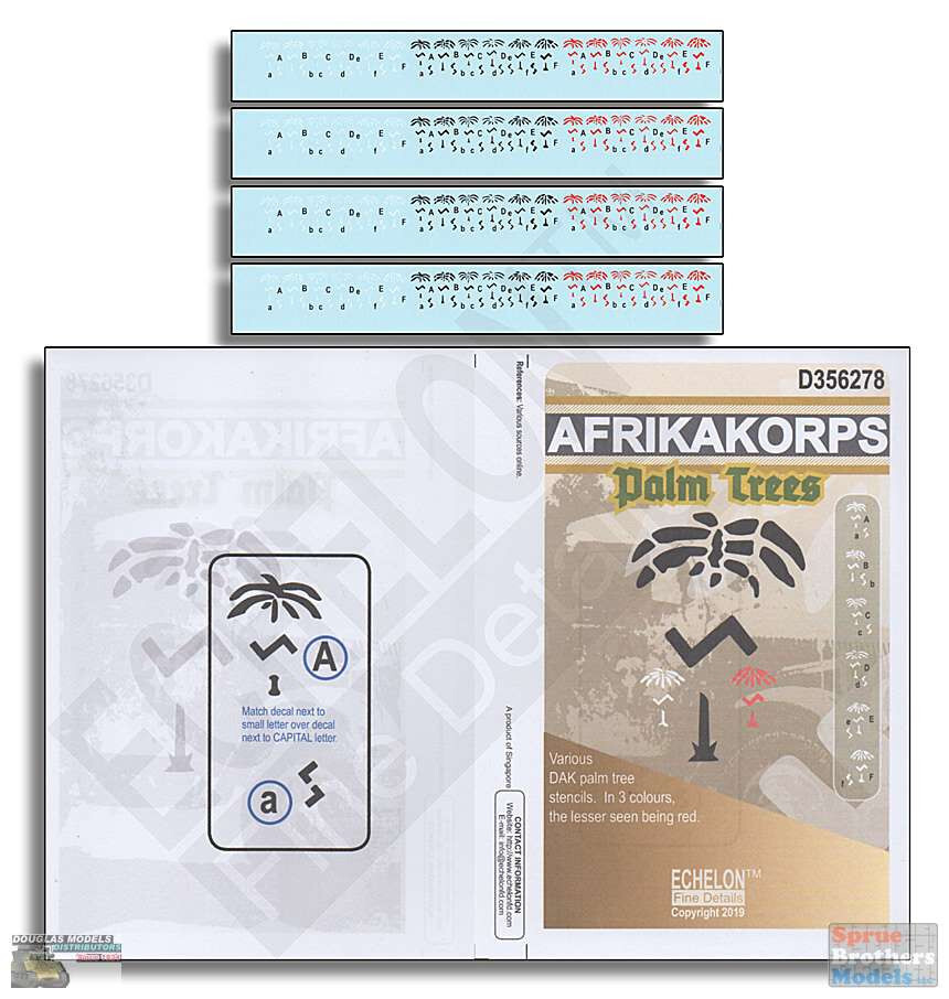 ECH356278 1:35 Echelon Decals - Afrika Korps Palm Trees | eBay ECH356278 1:35 Echelon Decals - Afrika Korps Palm Trees | eBay
