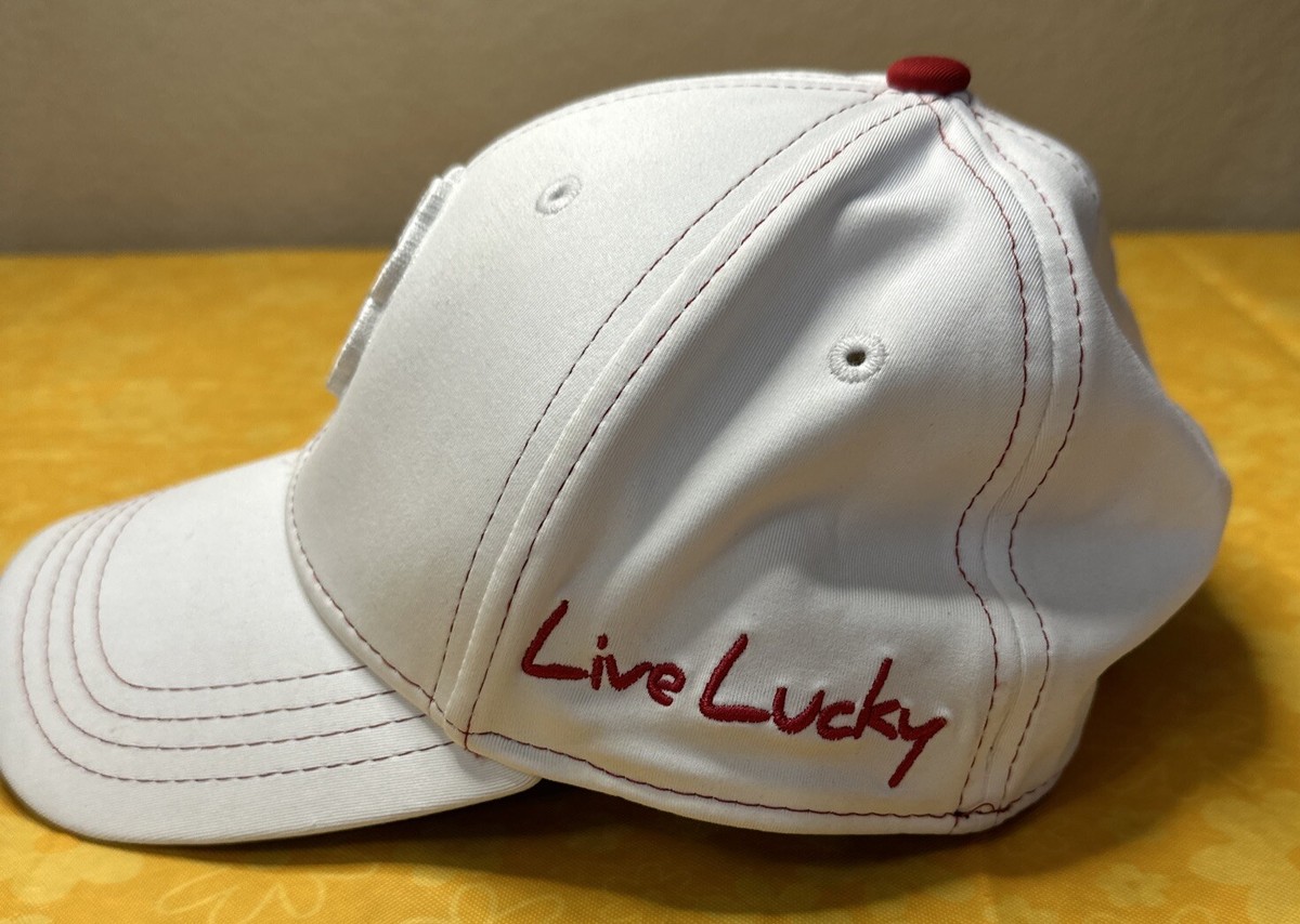 Black Clover Hat White S M Live Lucky California Republic Black Clover Hat White S M Live Lucky California Republic
