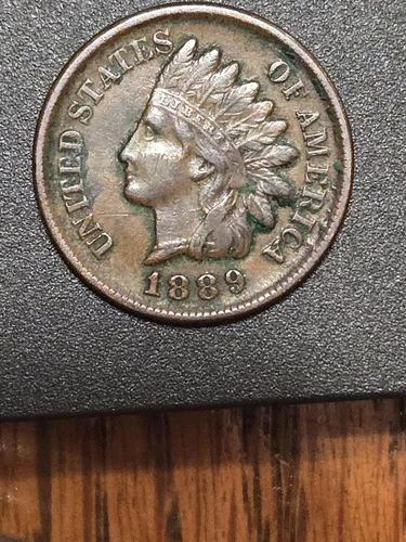 1889 Indian Head Cent XF H119