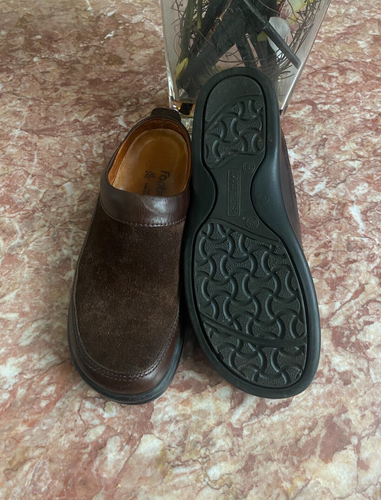 Footprints By Birkenstock Women Brown Suede Leather Mules 38 /US 7.5-8 EUC, $165 - Picture 9 of 9