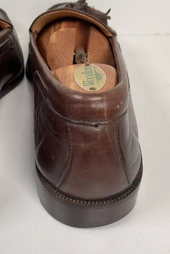 Alden New England Moccasin Tassel Loafer 10 D Dark Brown - 第 18/21 張圖片