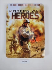 Modern War Heroes - Collectable Tin DVD Military Documentary -USED, VERY GOOD