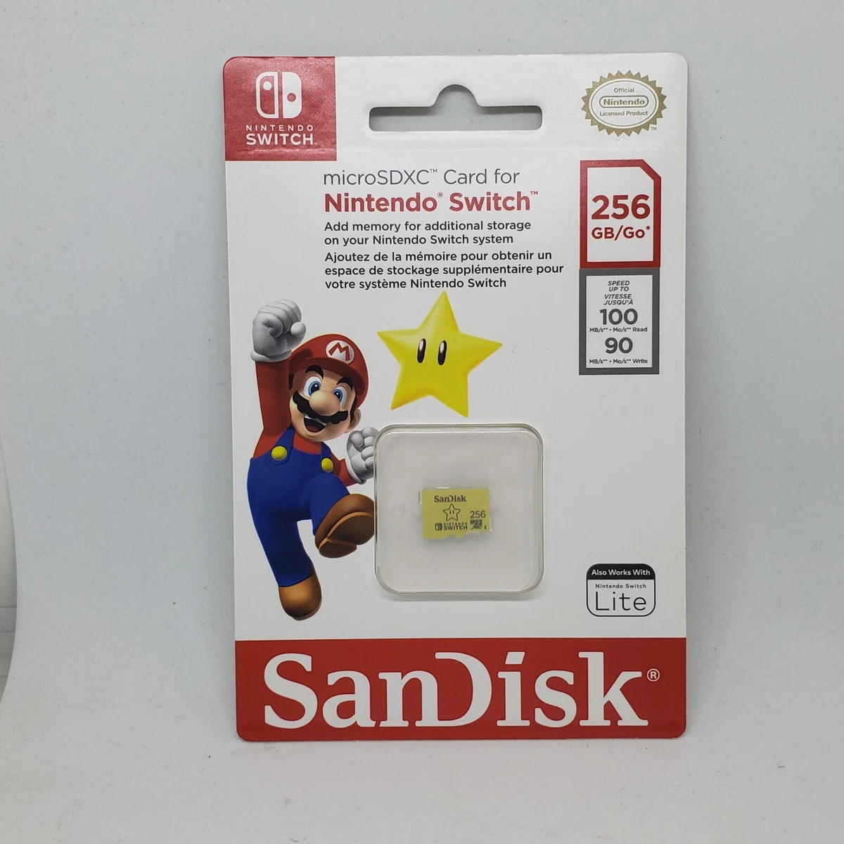 Sandisk hotsell switch 256gb