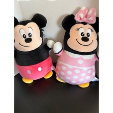 Disney HugMees Mickey  Minnie Mouse Set Squishmallows Plush Toys Collectibles