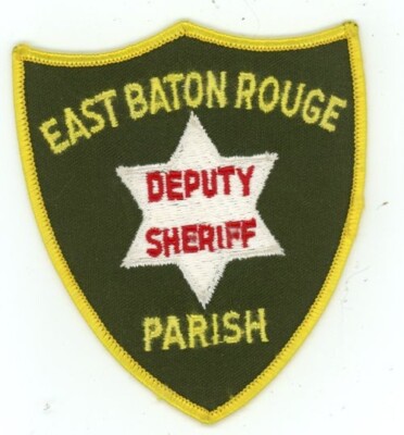LOUISIANA EAST BATON ROUGE PARISH SHERIFF NICE SHOULDER PATCH POLICE | eBay