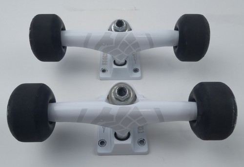 Thunder Sonora 147 White Skateboard Trucks Spitfire Wheels Reds Bones Bearings