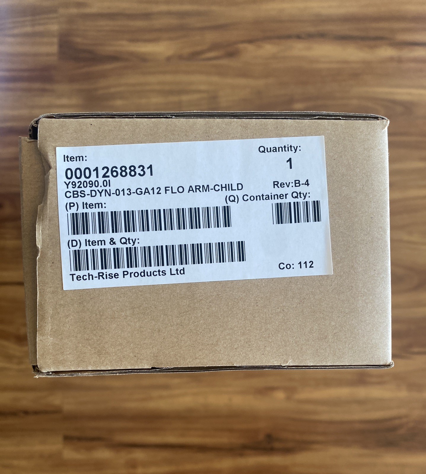 NEW Colebrook Bosson Saunders FLO dynamic MONITOR ARM - SILVER w/o DESK MOUNT