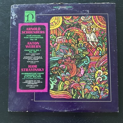 Arnold Schoenberg / Anton Webern / Igor Stravinsky, 5 Pieces For Orchestra / Can
