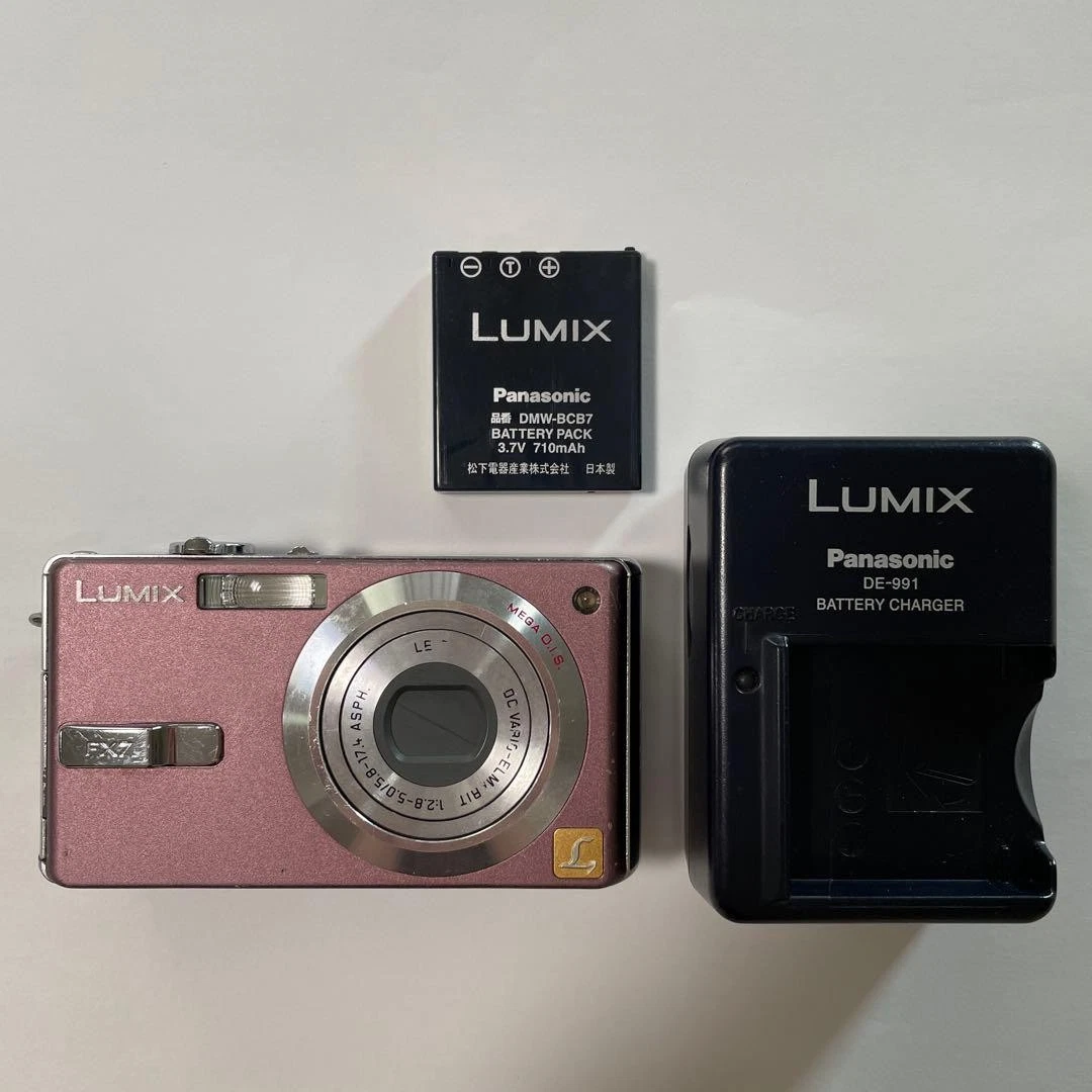 良品】 Panasonic LUMIX FX7 ピンクブロンズ DMC-FX7-T (shin