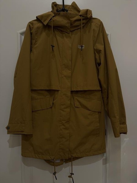 Women Jack Wolfskin Parka Mustard 36 / S / 44