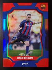 2025 Daka FC Barcelona Team Set Soccer Purple /199 - Sergio Busquets