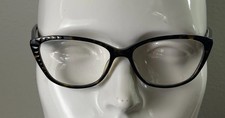 Lulu Guinness Eyeglasses Frame LG94 Brown Tortoise B:37 53-15-135 Cat Eye Frames
